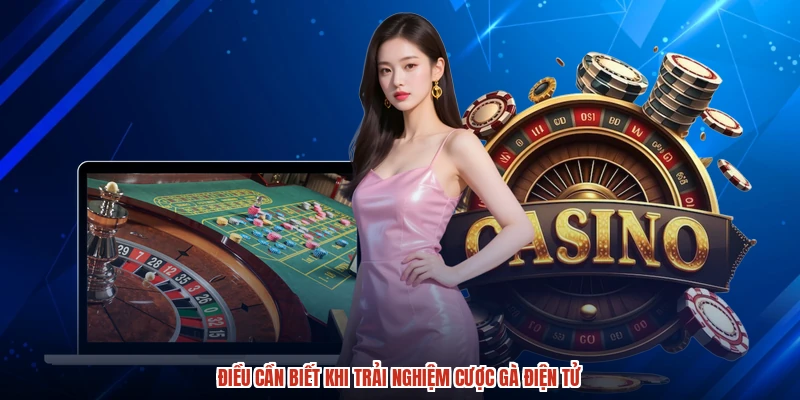 Điều cần biết khi trải nghiệm cược gà điện tử