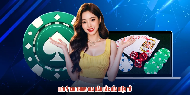 Lưu ý khi tham gia bàn lắc đĩa điện tử
