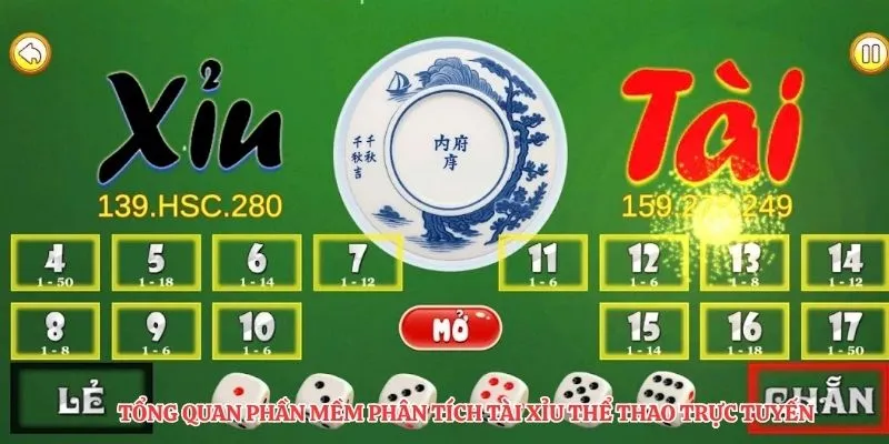 Tổng quan phần mềm phân tích tài xỉu thể thao trực tuyến 
